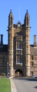 Clocktower at the University of Sydney