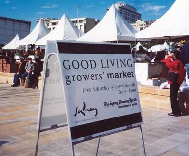 Sign of Growers Market