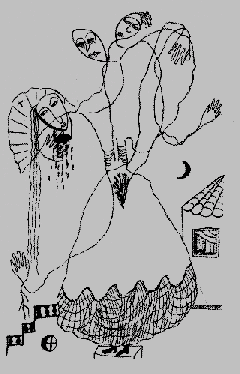 Drawing by Garc�a Lorca
